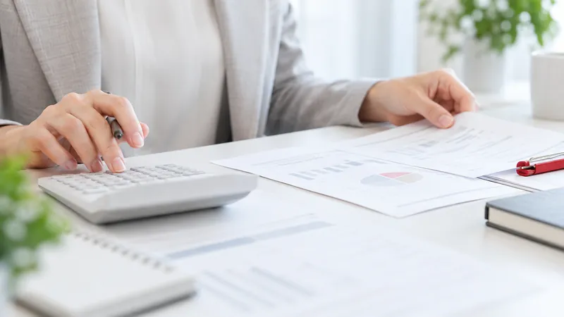 費用の計画を確認するイメージ