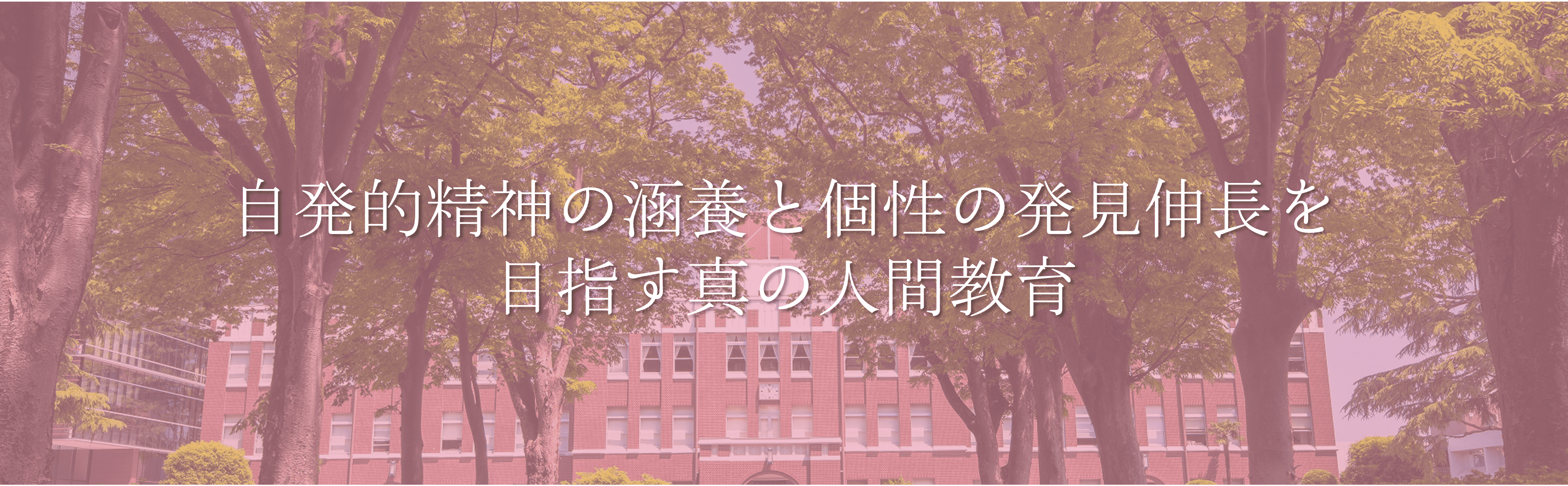 成蹊大学のモットー