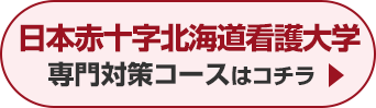 日本赤十字北海道看護大学専門対策コースはこちら