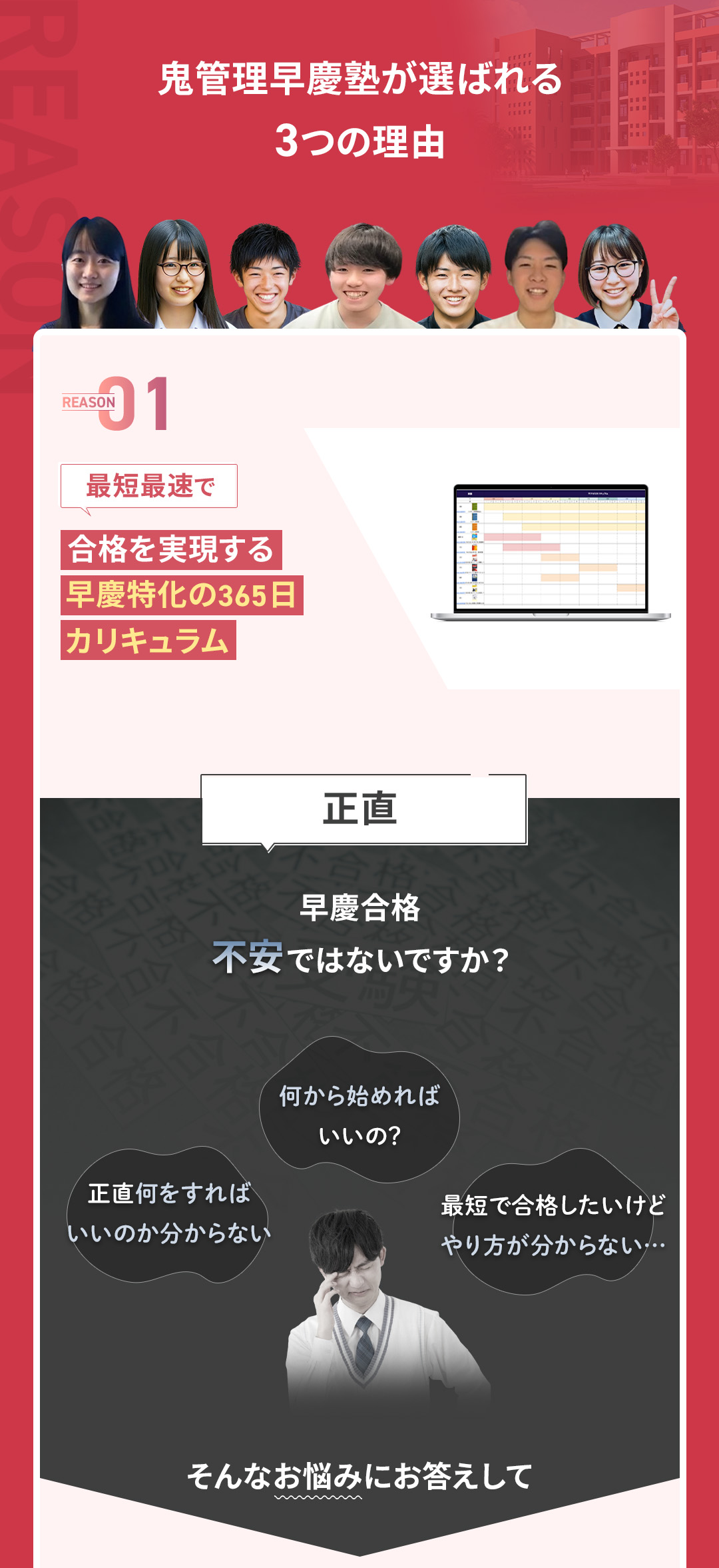 「鬼管理早慶塾」で結果が出る3つの理由
