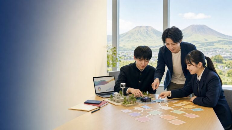 熊本大学の2027年度入試に向けて7学部2学環の学習計画を立てる高校生