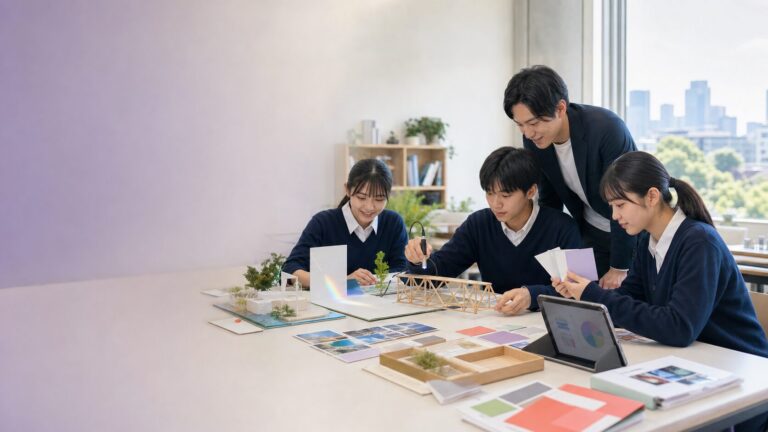 さいたま市立大宮北高校の普通科・理数科とSSHを意識し、探究模型と学習計画に取り組む高校受験生