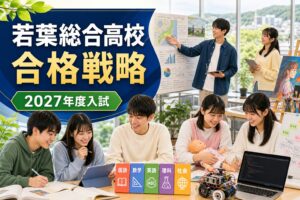 若葉総合高校に合格する方法｜2027年度入試と100科目超を専門塾が解説のアイキャッチ